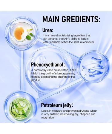 HOUSN UREA Feet Cream Stick 2 pieces repair stick with shea butter and coconut oil foot cream very dry feet calluses and intensive foot care against cracked heels 2 pieces UREA Feet Cream 2 PCS UREA Feet Cream - Buy Online on GoSupps.com