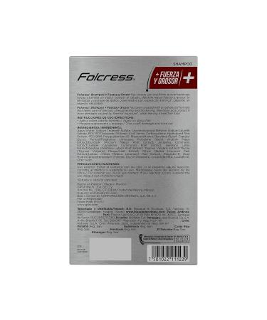 Folcress Shampoo - Promotes Healthy Hair Growth - Buy Online on GoSupps.com