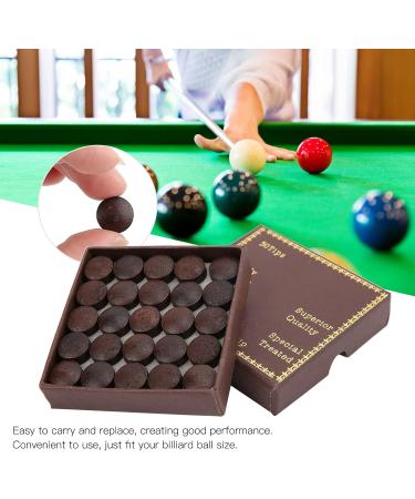  Grcfumo 1pc billiards pool cue tips slip on pool cue tips nine ball cue tips pool billiards cue tips replacement billiards accessories - Buy Online on GoSupps.com