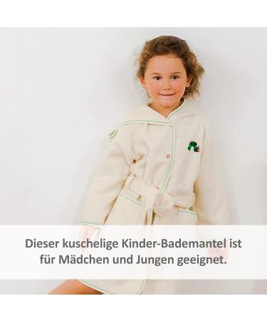 Smithy Children's Bathrobes - The Very Hungry Caterpillar | White 86-92 | International Shipping - Buy Online on GoSupps.com