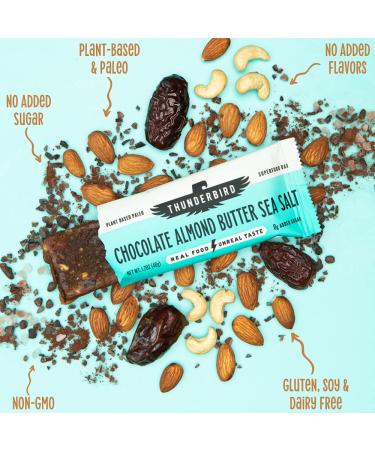 Thunderbird Paleo and Vegan Hiking Food Snacks - Real Food Energy Bar - Fruit & Nut Bars - No Added Sugar - Gluten Free - Non-GMO - 6 Pack Bestsellers Variety Pack - Buy Online on GoSupps.com