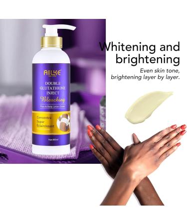 Lightening Skin Care Set Reduce Dark Spots Freckles Chloasma With Glutathione Moisturizing Brightening Smoothing Non-greasy Skin Glowing Kit For All Skin Types - Buy Online on GoSupps.com