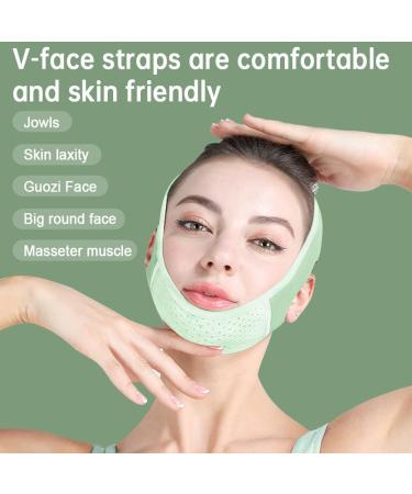 Masque Amincissant R utilisable pour le Visage Double Menton R ducteur Lifting Raffermissant en Forme de V Masque Minceur pour Raffermir et liminer l'Affaissement de la Peau Lifting visage (Noir) - Buy Online on GoSupps.com
