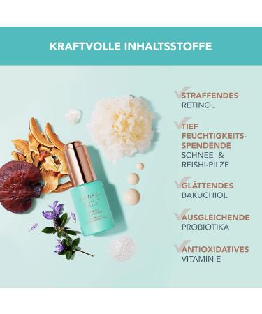 Iris Flying Eye Serum - Retinol & Bakuchiol for Dark Circles & Puffiness - Mushroom Extract & Vitamin E - Fragrance-Free - 15ml All Skin Types - Buy Online on GoSupps.com