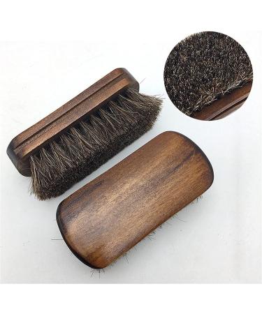 Shoe Brush Boots Horse Hair Shoe Cleaner Horse Hair Brush Polishing Tool Care Felt Brush Hair Tool Brush Onecolor - Buy Online on GoSupps.com