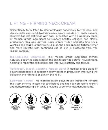 Replenix Lifting + Firming Neck Cream - Collagen-Boosting Anti-Aging Face, Neck, and Dcollet Cream 1.7 oz - Rapid Wrinkle Repair, Regenerating Formula - 1.76 Ounce (Pack of 1) - Buy Online on GoSupps.com