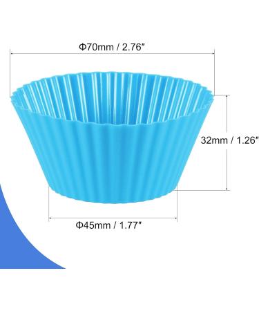 Sourcing Map 20pcs Sky Blue Wax Melt Warmer Liners | Silicone Candle Fragrance Melter | International Shipping Available - Buy Online on GoSupps.com