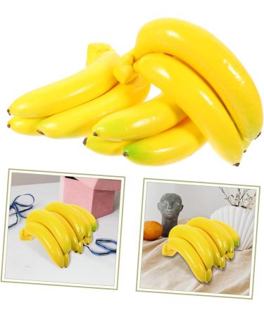 ABOOFAN 9 Pcs Simulated Banana Toddler Ornament Fruit Model Decor Food Toys Scene Adornment Toys for Toddler Photo Ornament Decorations for Home Artificial Fruit Home D cor Window Foam - Buy Online on GoSupps.com