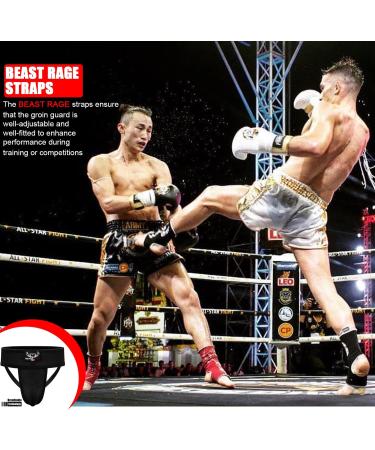 Men's Adjustable Deep Protection Cup for Boxing MMA Taekwondo Jiu Jitsu & Kickboxing - Premium Welding-Absorbing Jockstrap - Buy Online on GoSupps.com