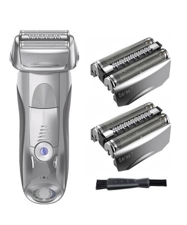 2 pieces 70s series 7 replacement head for brown electrical film razor new upgrade men electrical harvest replacement heads compatible with brown Series 7 790cc 750cc 720 797 razor