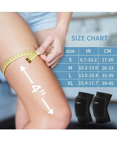 ONTYZZ Kids Knee Pads with Sponge Padding for Roller Skateboard Bike - Small Black - Buy Online on GoSupps.com