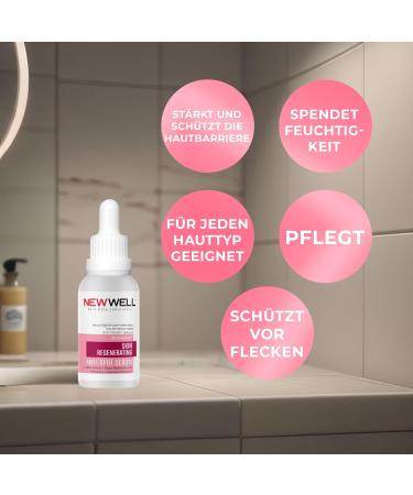new well Newwell Face Anti-Stain Serum with Alpha Arbutin Prebiotics Vegan Hyaluronic Acid and Vitamin C 30 ml - Buy Online on GoSupps.com