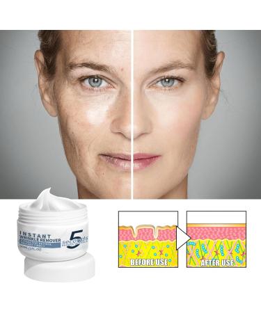 5 Seconds Wrinkle Remover 5 Seconds Retinol Anti-Wrinkle Cream 5 Seconds Anti Wrinkle Face Cream Instant Wrinkle Remover Lifting Moisturizing Facial Cream Tightening Face Cream or Women - Buy Online on GoSupps.com