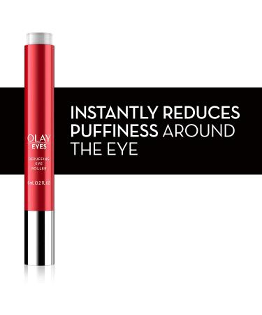 Olay Eyes Depuffing Eye Roller - Puffiness Reducer for Under Eye Bags - 0.2 fl oz - Buy Online on GoSupps.com