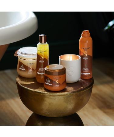 Sanctuary Spa Signature Candle 260g | Jasmine Bergamot & Grapefruit Scent | Natural Shea Wax | 45hr Burn Time | Gift Box - Buy Online on GoSupps.com