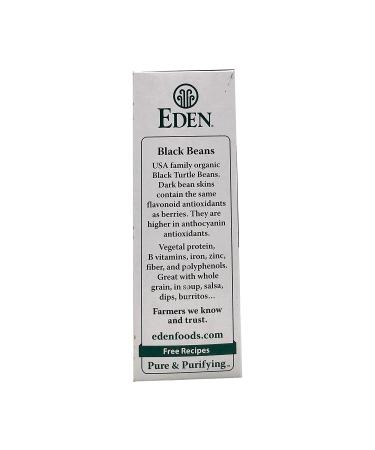 Eden Foods Organic Dry Black Beans - 16 OZ | Buy Online Now - Buy Online on GoSupps.com
