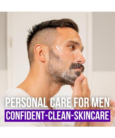 Buy pH Balanced Men's Face Cleanser - Hydrating Daily Wash for Dry Skin | Refreshing & Non-Irritating Skin Care - Buy Online on GoSupps.com