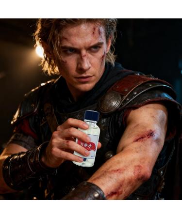 Halloween Scar Makeup Liquid - 30ml Safe Realistic Body Paint Cosplay - Stage Makeup Realistic Scar Liquid for Cosplay - For Escape Room Horror Theme Party - Buy Online on GoSupps.com