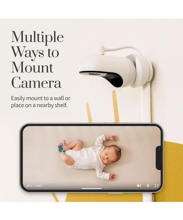 Owlet Smart Sock 3 + Cam 2 Baby Monitor - HD Video, Night Vision, Heart Rate & Oxygen Tracking - Deep Sea Green - Buy Online on GoSupps.com