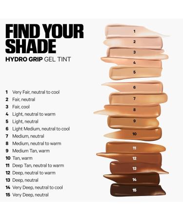 Milk Makeup Hydro Grip Hydrating Gel Skin Tint 12HR Lightweight Buildable Coverage with Hyaluronic Acid for Natural Dewy Finish Non-Comedogenic 6 Light Medium w/Neutral to Cool Undertones 1oz - Buy Online on GoSupps.com