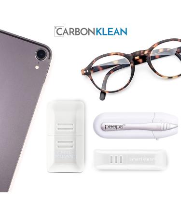 Peeps Carbon Lens Cleaner Tool for Glasses - No Wipes or Cloth - White - Buy Online on GoSupps.com
