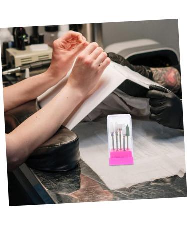 POPETPOP 7Pcs grinding head metal buffer nail bits for drill Manicure Drill Bit pedicure drill bits Nail File Bit nail file drill bits cuticle drill bit nail polish handheld Miss Silica gel - Buy Online on GoSupps.com