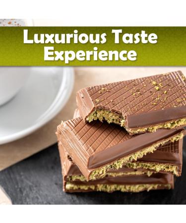 Dubai Chocolate Kunafa Pistachio Bar 7oz | Gourmet Dessert Gift | Crispy Kunafe with Pistachio Paste | Luxurious Chocolate Treat for All Occasions - Buy Online on GoSupps.com