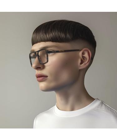 London Mole Eyewear: Spy Blue Light Blocking Glasses - Square Tortoiseshell Anti-Headache Computer & Gaming Glasses for Unisex Men & Women - Buy Online on GoSupps.com