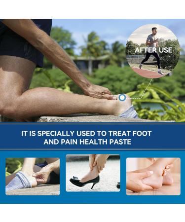 Apaisante pour les Douleurs Musculaires Heel Pain Ointment Cr me Anti- peron Calcan enne Soulagement du Talon Contre les perons Calcan ens Pommade Apaisante pour les Douleurs au Talon - Buy Online on GoSupps.com