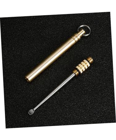 KALLORY Titanium Alloy Ear Spoon with Flashlight - Earwax Removal and Cleaning Tool - Buy Online on GoSupps.com