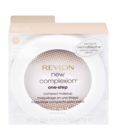 Revlon New Complexion One-Step Face Makeup SPF 15 Ivory Beige 0.35 Oz | Matte Finish, Longwear, Oil Free - Buy Online on GoSupps.com