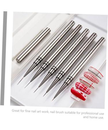Beatifufu Nail Art Drawing Pen Nail Drawing Pens Nail Art Pen Nail Design Brush Nail Pens Nail Painting Brush Manicure Pens Nail Painting Supply Nail Art Liner Pen Manicure Painting 18.00X1.00X1.00CM As Shown 2 - Buy Online on GoSupps.com