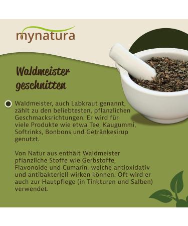 Jeske Sports Supplies Mynatura Waldmeister cut tea forest master tea dried unmistakable taste forest herb without additives in bag 250 g 250g - Buy Online on GoSupps.com