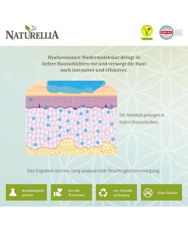 Pure Naturellia Hyaluronic Acid Powder 10g - Vegan Low Molecular Weight for DIY Facial Serum - Made in Germany - Buy Online on GoSupps.com