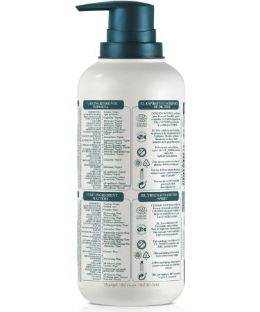 Dr. Tree - Purifying and Protective Shower Gel - Specially formulated for sensitive or atopic-prone skin. Strengthens the microbiome - 99.6% natural ingredients. Rosemary and Eucalyptus. 500 ml - Buy Online on GoSupps.com