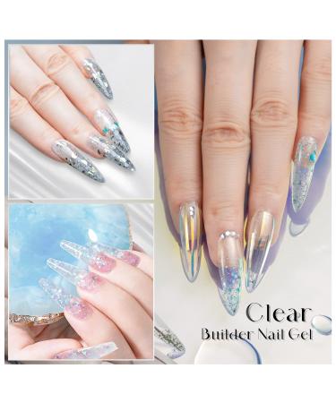 Aokitec 7-in-1 Clear Gel Builder 15ML - Nail Strengthener, Extension Gel, Base Coat, Glue Gel - Soak Off UV LED Gel Nail Polish - Buy Online on GoSupps.com