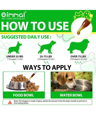 NIFEISHI Antibiotics for Dogs 60ml - Itchy Skin & Allergy Relief, Kennel Cough, Ear Infection - Bacon Flavor - Buy Online on GoSupps.com