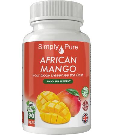 Simply Pure African Mango for Weight Loss 1200mg - 90 Tablets