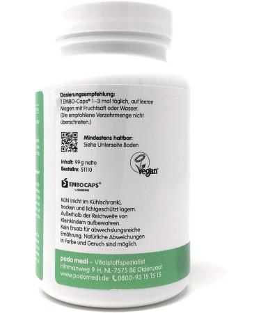 Buy Woscha Taurine 600mg Vegan Embo-CAPS - 120 Capsules for Optimal Health | Fast International Shipping - Buy Online on GoSupps.com