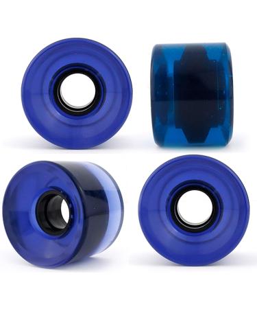 VJ 5.0 Skateboard Truck and Wheel Set - 127mm Silver Trucks, 60mm Gel Blue Cruiser Wheels, Bearings and Hardware Included - Buy Online on GoSupps.com