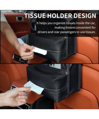 TepTupGa Waterproof Car Backseat Organizer with Tissue Holder - C-black - Buy Online on GoSupps.com
