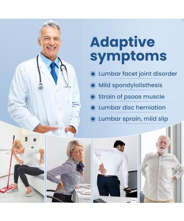 Professional Lumbar Traction Device for Herniated Disc & Back Pain Relief - Spinal Decompression & Lower Back Stretcher - Buy Online on GoSupps.com