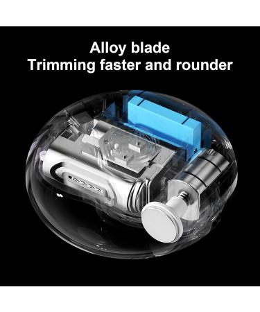 Electric Nail Cutter Fingernail Cutter and File | USB Rechargeable Nail Clippers with Catcher 2 in-1 Nail File for Baby Kids Seniors Newborn Adult Black - Buy Online on GoSupps.com