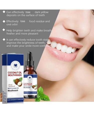 Ourlyard Mouthwash Ourlyard Coconut Oil Mouthwash All Natural Coconut Oil for Mouthwash Fresher Breath and Whitening Mouthwash (6pcs) - Buy Online on GoSupps.com