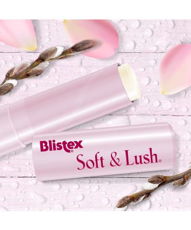 Blistex Soft & Lush Lip Protectant 0.13oz Tube - Hydrating Lip Balm for Daily Hydration - Buy Online on GoSupps.com