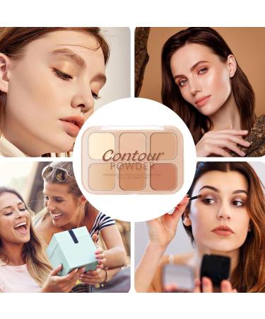 Concealer Palette Powder Concealer Palette Correction Facial Makeup Contouring Powder Palette | Delicate and Natural Beauty Supplies for Party Evening Shopp - Buy Online on GoSupps.com