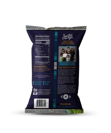 Siete Grain-Free Tortilla Chips 5oz (Pack of 3) - Gluten-Free, Whole30, Paleo, Vegan, Non-GMO - Salted Dip Chips - Buy Online on GoSupps.com