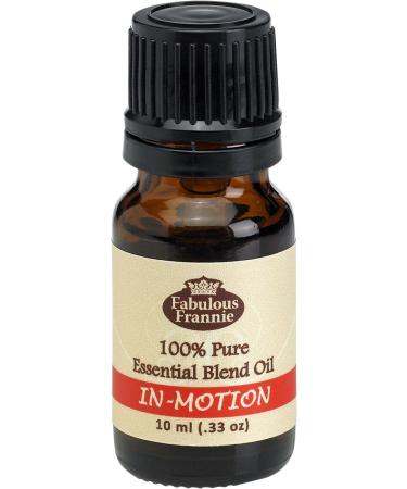 Fabulous Frannie in-Motion Pure Essential Oil Blend 10mL Made with Lavender Lemon Peppermint Ginger and Anise 10ml