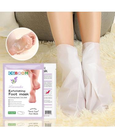 5 Pack Foot Peeling Mask - Exfoliating Socks for Soft Baby-Soft Feet | Anti-Aging Dead Skin Removal for Men & Women - Buy Online on GoSupps.com