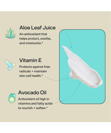  Bubble Skincare Slam Dunk Hydrating Facial Moisturizer -  Natural Aloe Juice + Avocado Oil for Skin Hydration and Blue Light  Protection - Daily Face Moisturizer for Sensitive Skin (50ml) : Beauty